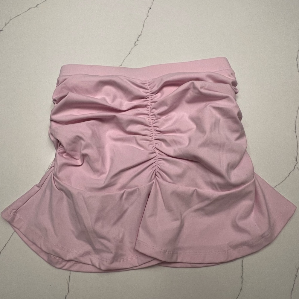 Gold hinge skort